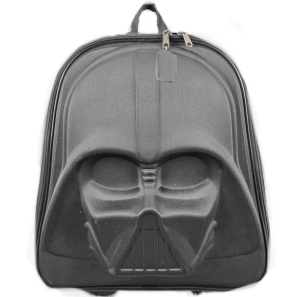 Star Wars Darth Vader 3D Children’s Rolling Suitcase - Picture 1 of 12